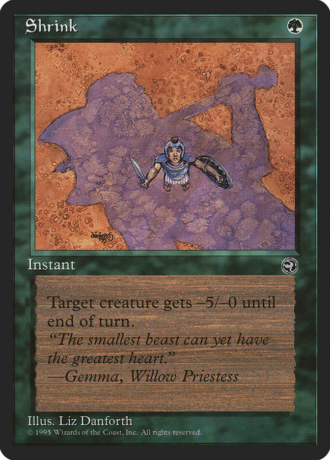 Shrink (Gemma Flavor Text) [Homelands] | Deep Dive Games St. Marys