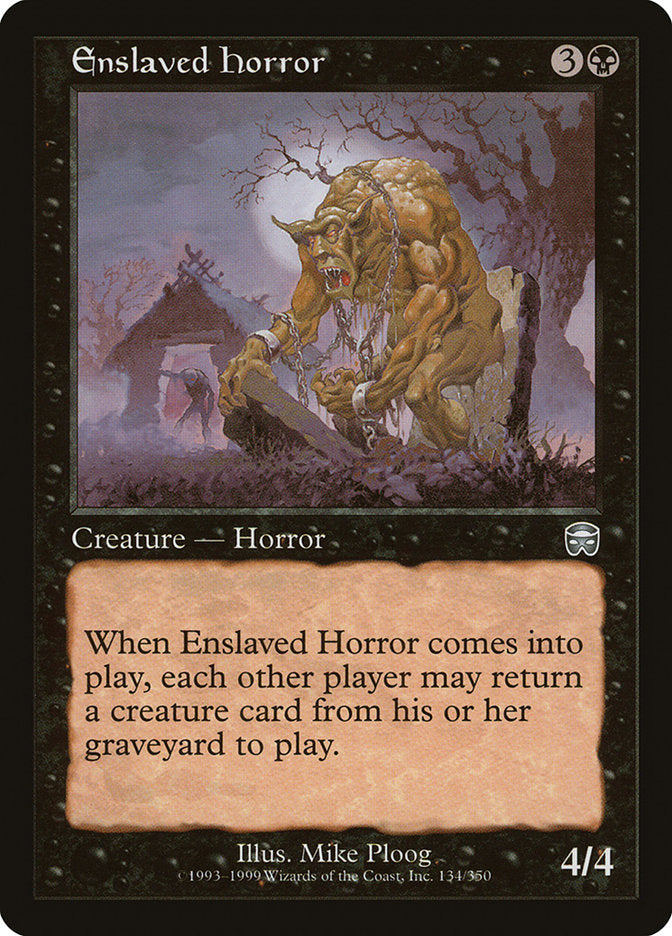 Enslaved Horror [Mercadian Masques] | Deep Dive Games St. Marys