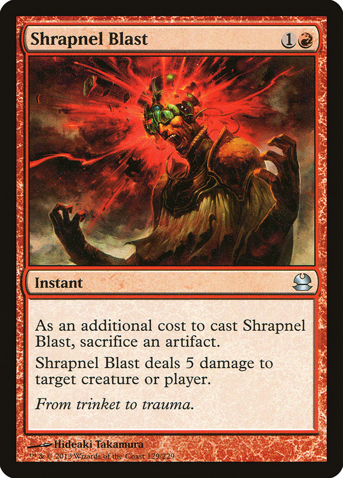 Shrapnel Blast [Modern Masters] | Deep Dive Games St. Marys
