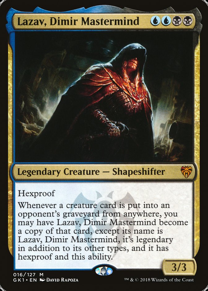Lazav, Dimir Mastermind [Guilds of Ravnica Guild Kit] | Deep Dive Games St. Marys