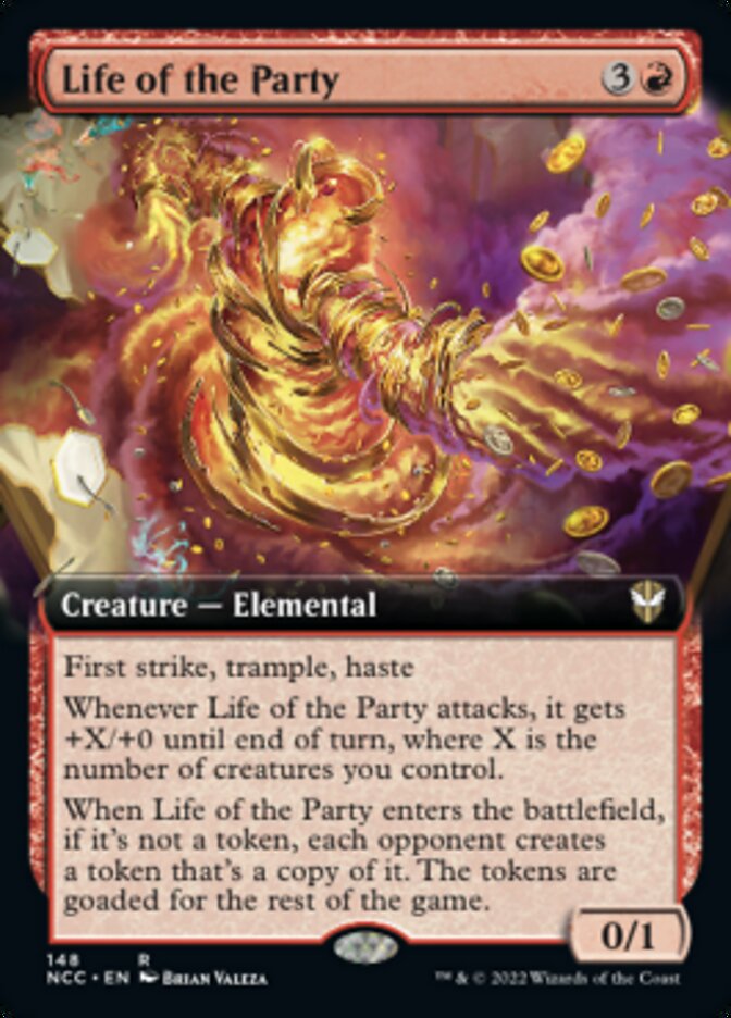 Life of the Party (Extended Art) [Streets of New Capenna Commander] | Deep Dive Games St. Marys