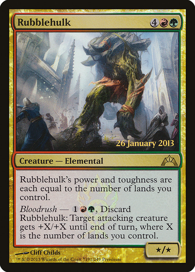 Rubblehulk [Gatecrash Prerelease Promos] | Deep Dive Games St. Marys