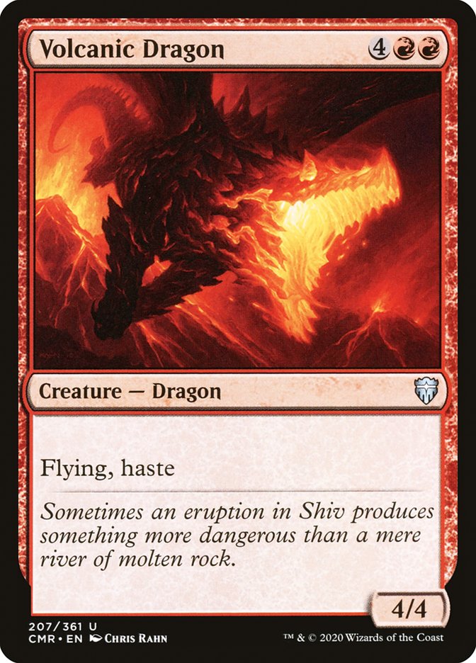 Volcanic Dragon [Commander Legends] | Deep Dive Games St. Marys