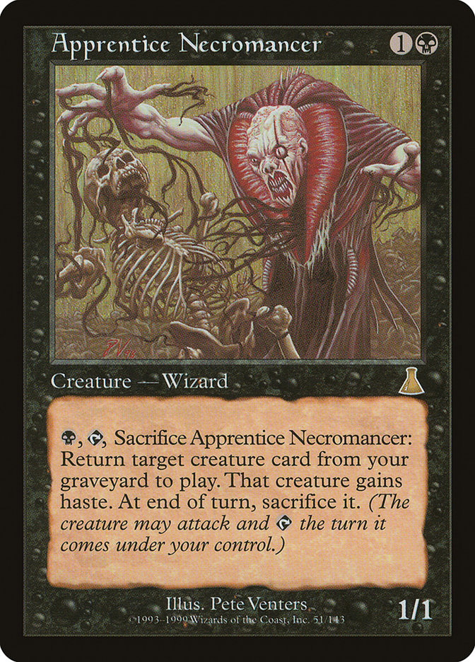 Apprentice Necromancer [Urza's Destiny] | Deep Dive Games St. Marys