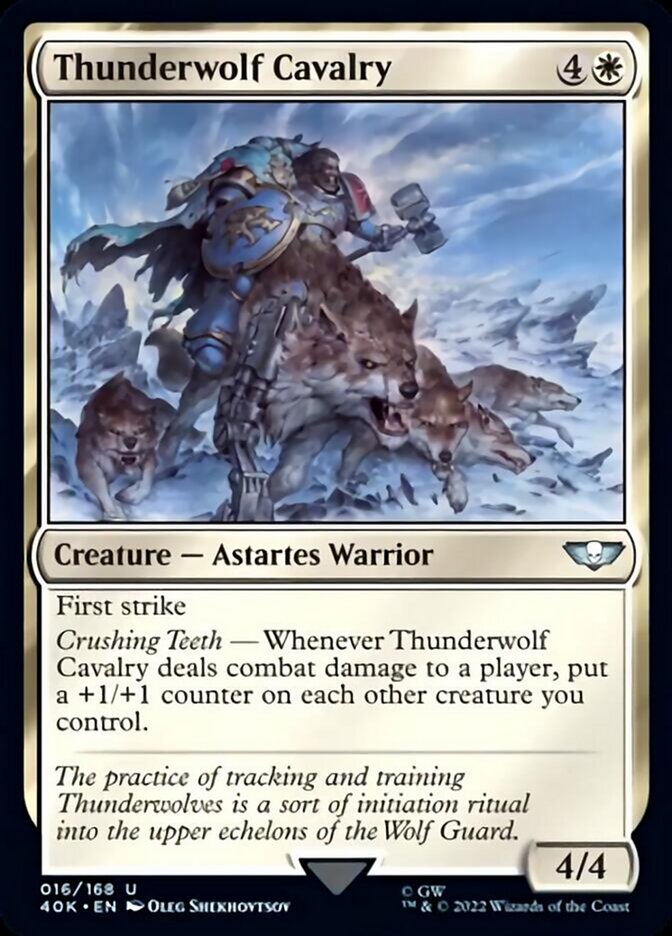 Thunderwolf Cavalry [Warhammer 40,000] | Deep Dive Games St. Marys