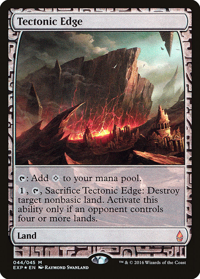 Tectonic Edge [Zendikar Expeditions] | Deep Dive Games St. Marys