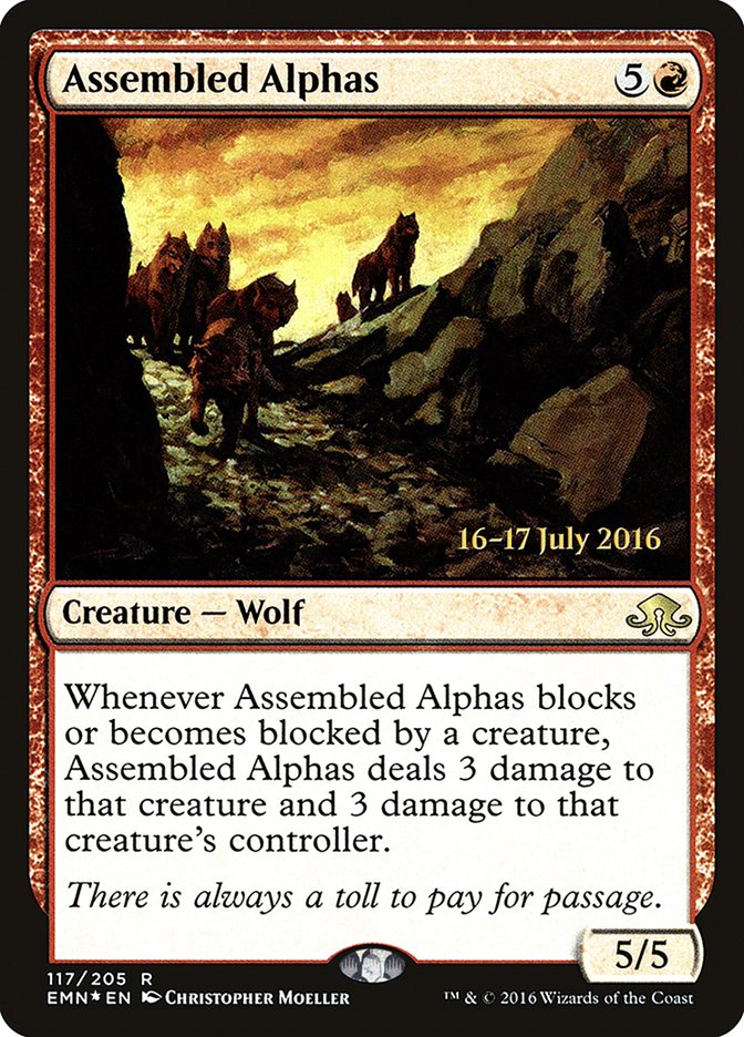 Assembled Alphas [Eldritch Moon Prerelease Promos] | Deep Dive Games St. Marys