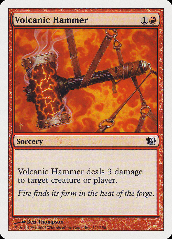 Volcanic Hammer [Ninth Edition] | Deep Dive Games St. Marys