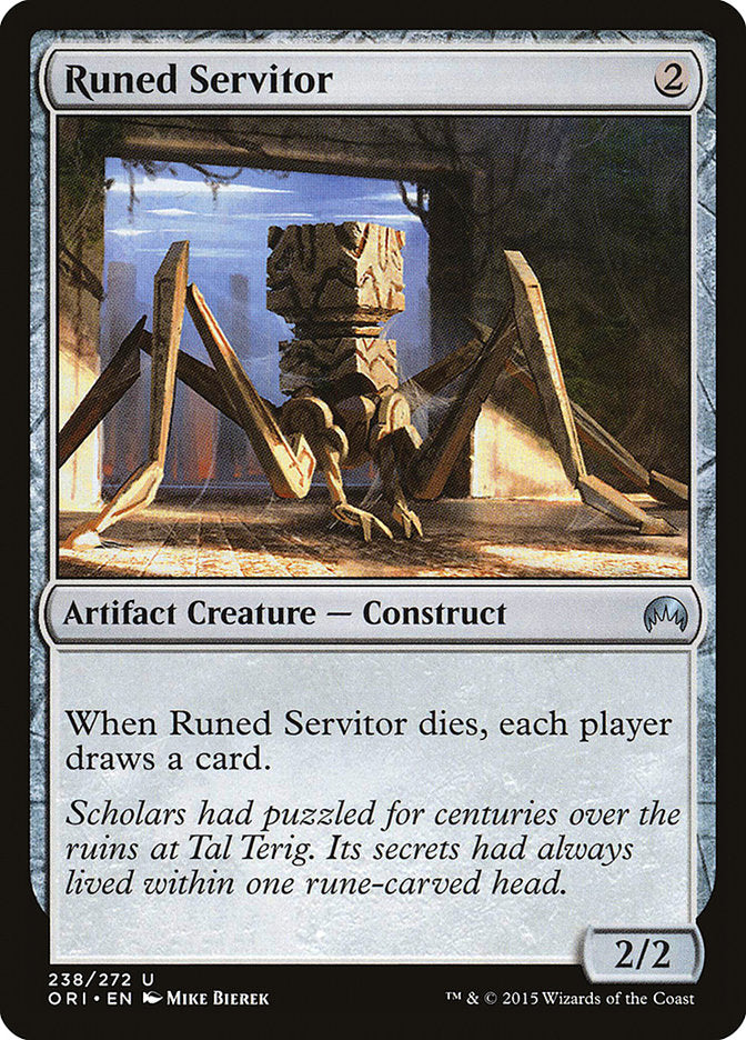 Runed Servitor [Magic Origins] | Deep Dive Games St. Marys