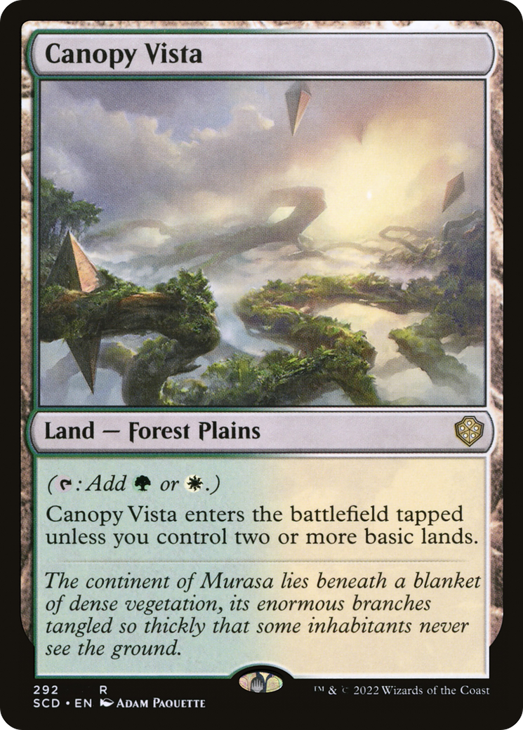 Canopy Vista [Starter Commander Decks] | Deep Dive Games St. Marys