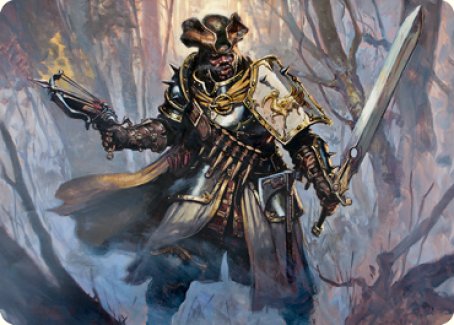 Brutal Cathar Art Card [Innistrad: Midnight Hunt Art Series] | Deep Dive Games St. Marys