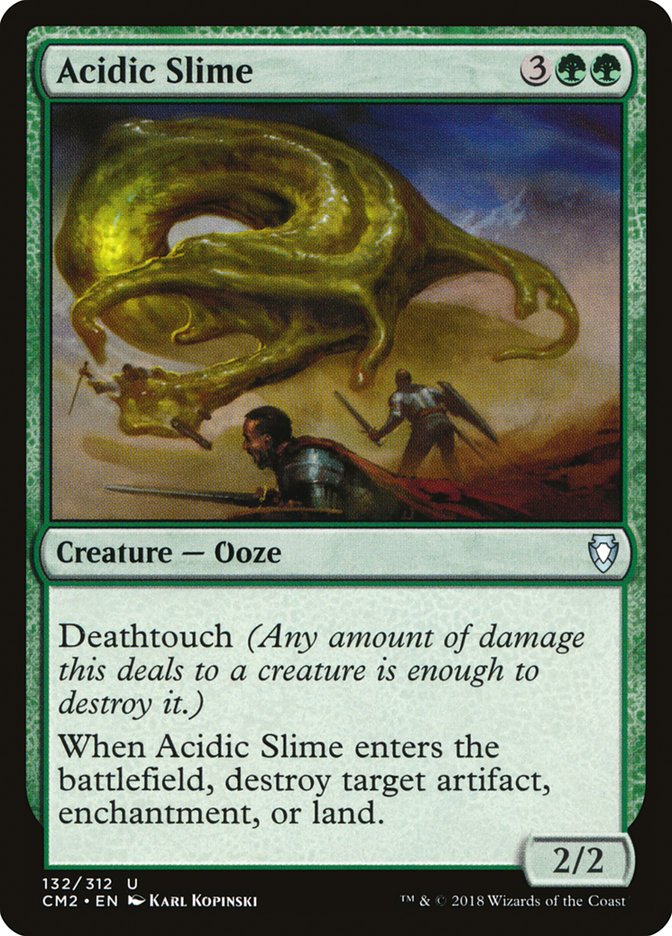 Acidic Slime [Commander Anthology Volume II] | Deep Dive Games St. Marys