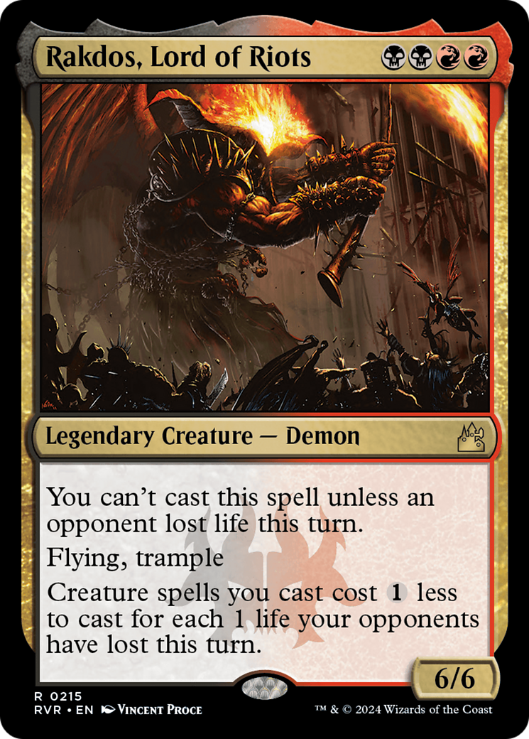 Rakdos, Lord of Riots [Ravnica Remastered] | Deep Dive Games St. Marys