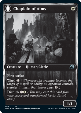 Chaplain of Alms // Chapel Shieldgeist [Innistrad: Double Feature] | Deep Dive Games St. Marys