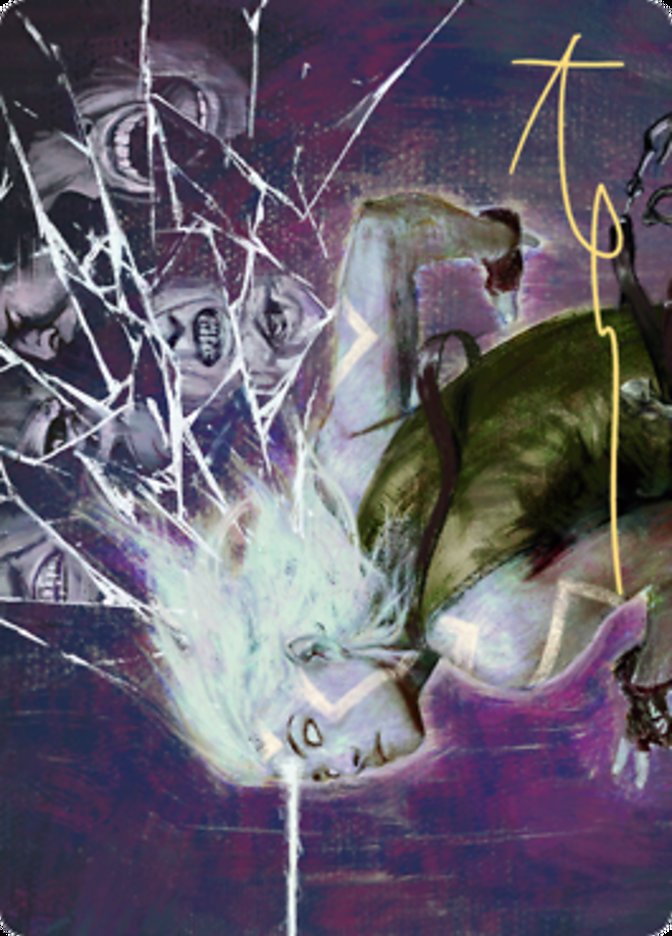 Anticognition Art Card (Gold-Stamped Signature) [Zendikar Rising Art Series] | Deep Dive Games St. Marys