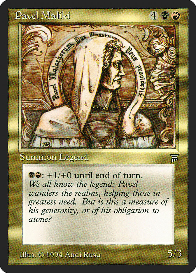 Pavel Maliki [Legends] | Deep Dive Games St. Marys
