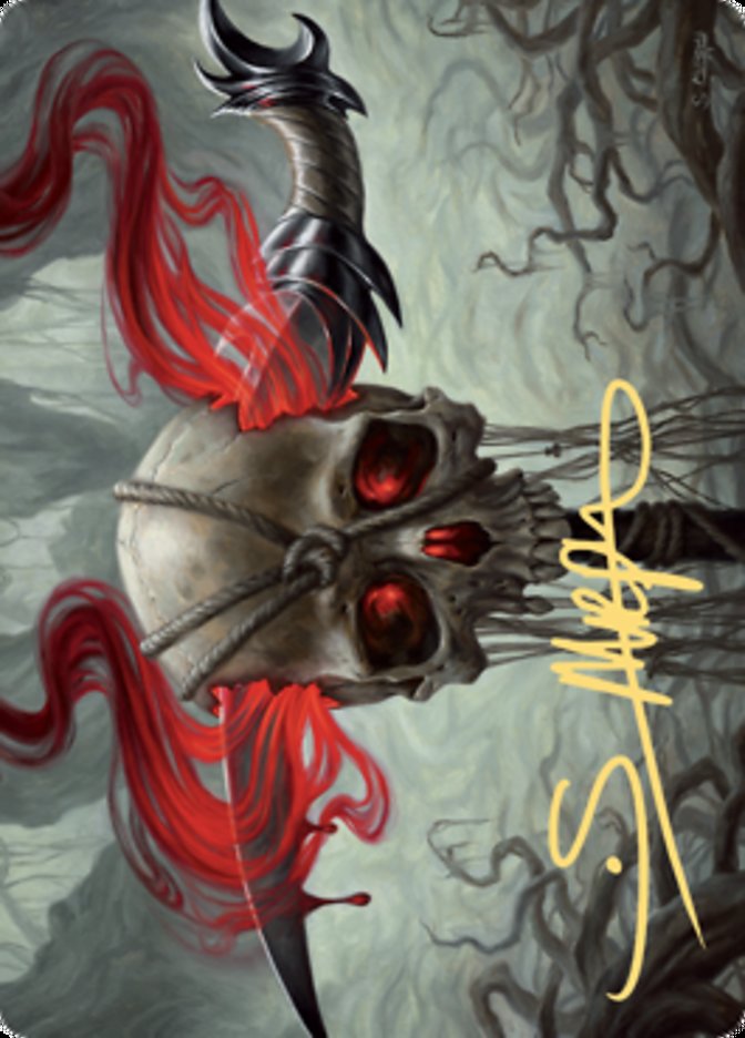 Mind Carver Art Card (Gold-Stamped Signature) [Zendikar Rising Art Series] | Deep Dive Games St. Marys