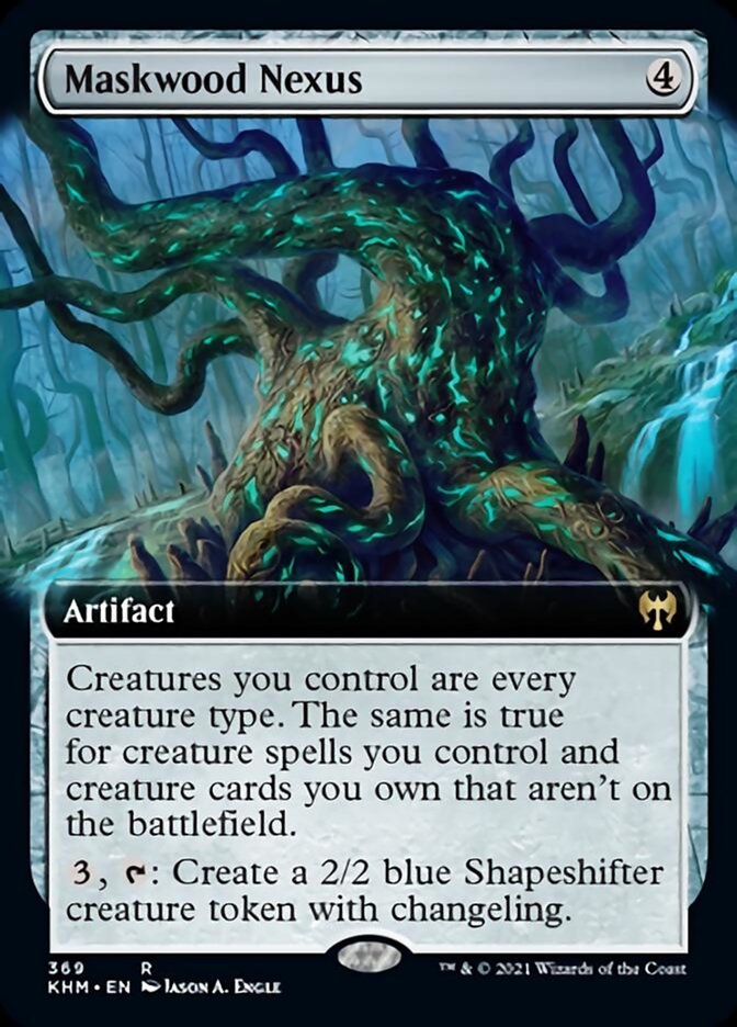 Maskwood Nexus (Extended Art) [Kaldheim] | Deep Dive Games St. Marys