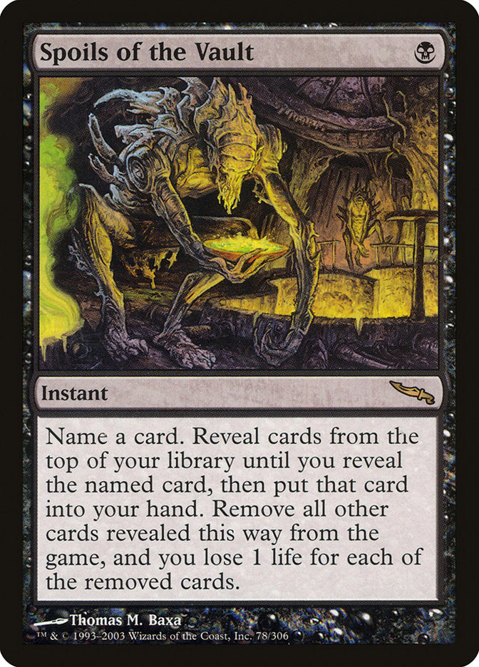 Spoils of the Vault [Mirrodin] | Deep Dive Games St. Marys