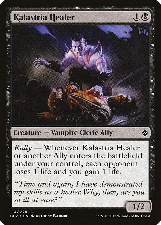 Kalastria Healer [Battle for Zendikar] | Deep Dive Games St. Marys