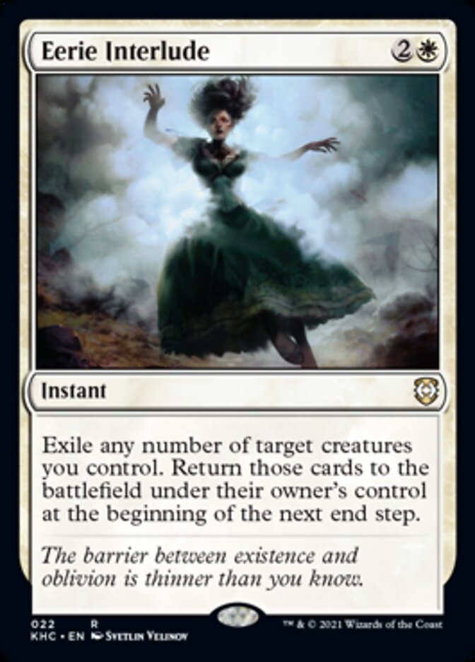 Eerie Interlude [Kaldheim Commander] | Deep Dive Games St. Marys
