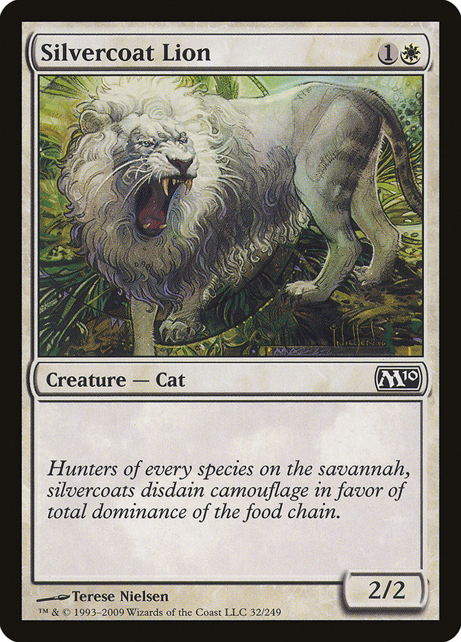 Silvercoat Lion [Magic 2010] | Deep Dive Games St. Marys