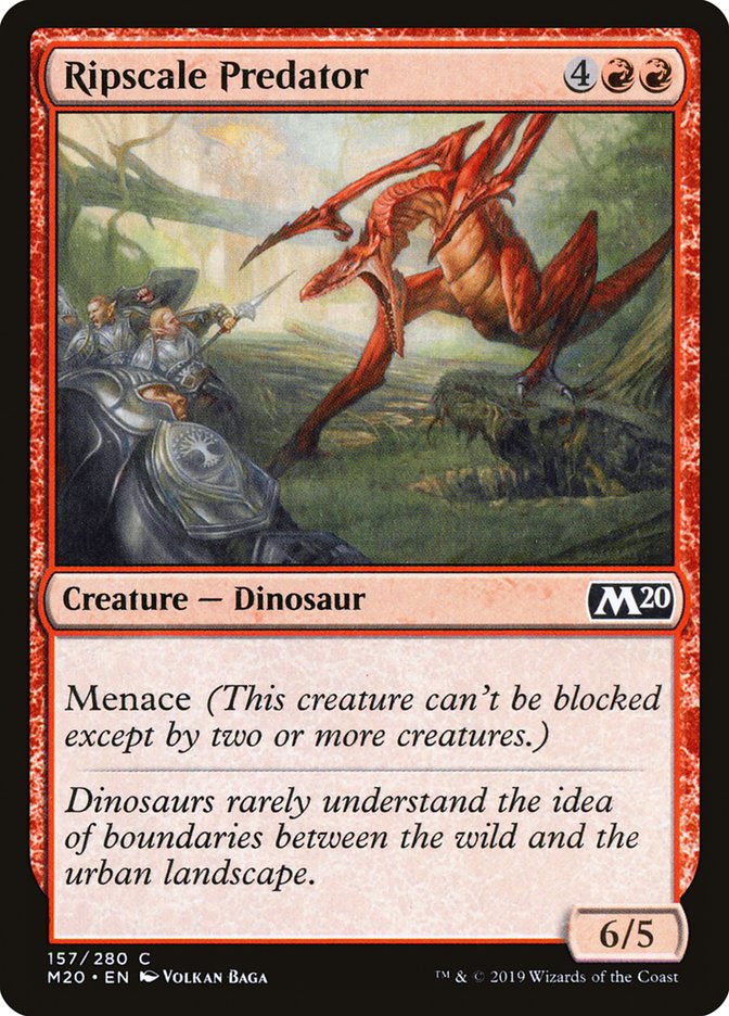 Ripscale Predator [Core Set 2020] | Deep Dive Games St. Marys