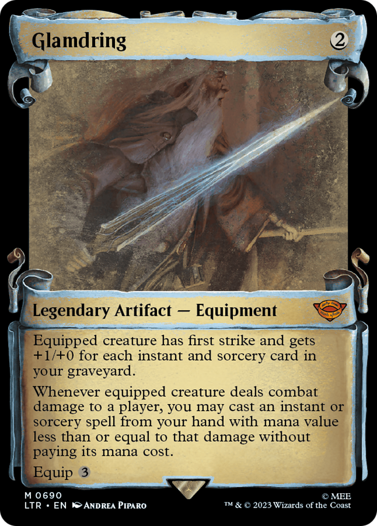 Glamdring [The Lord of the Rings: Tales of Middle-Earth Showcase Scrolls] | Deep Dive Games St. Marys