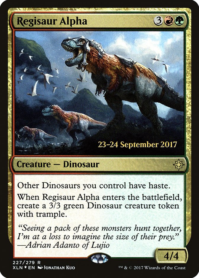 Regisaur Alpha [Ixalan Prerelease Promos] | Deep Dive Games St. Marys