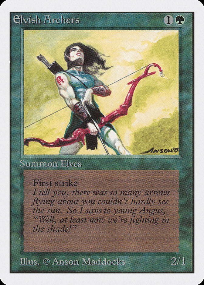 Elvish Archers [Unlimited Edition] | Deep Dive Games St. Marys