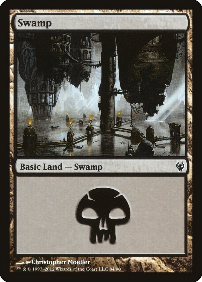 Swamp (84) [Duel Decks: Izzet vs. Golgari] | Deep Dive Games St. Marys