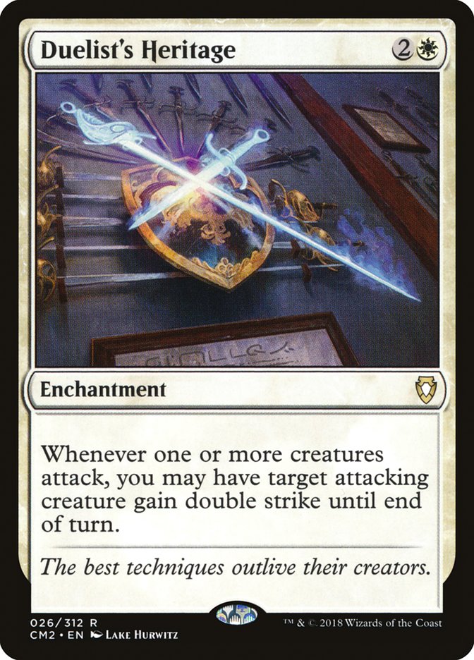 Duelist's Heritage [Commander Anthology Volume II] | Deep Dive Games St. Marys
