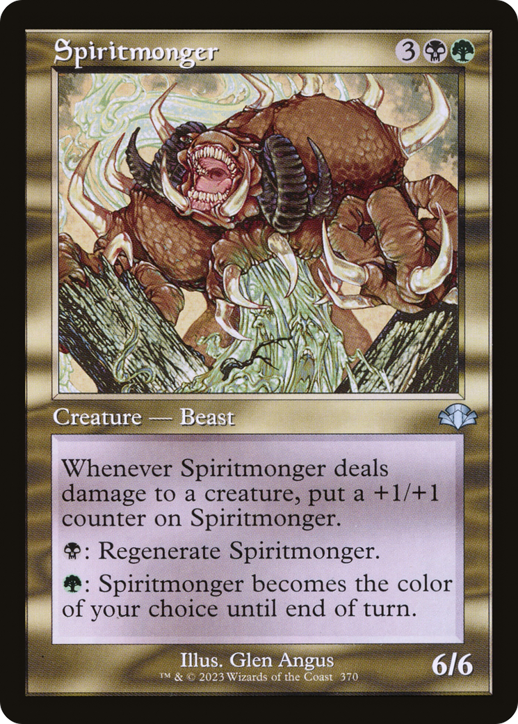 Spiritmonger (Retro) [Dominaria Remastered] | Deep Dive Games St. Marys