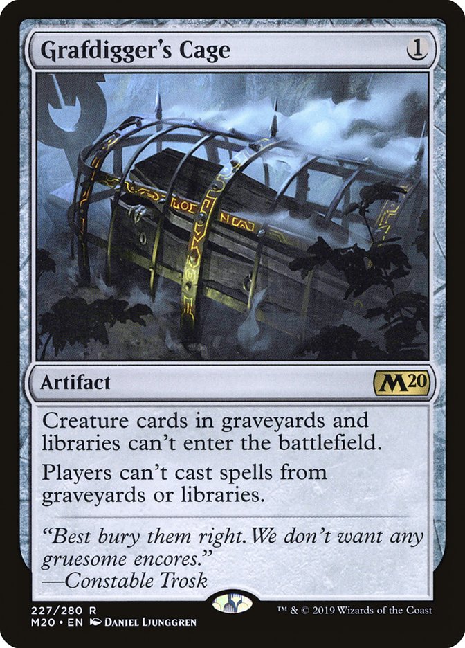 Grafdigger's Cage [Core Set 2020] | Deep Dive Games St. Marys