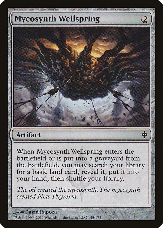 Mycosynth Wellspring [New Phyrexia] | Deep Dive Games St. Marys
