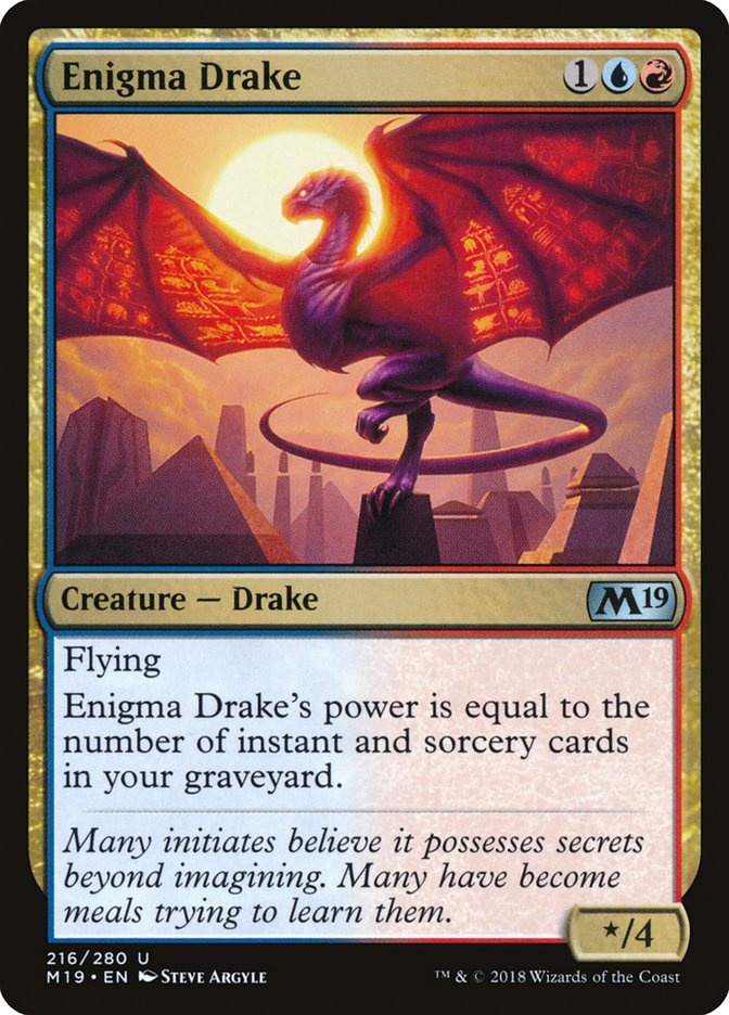 Enigma Drake [Core Set 2019] | Deep Dive Games St. Marys