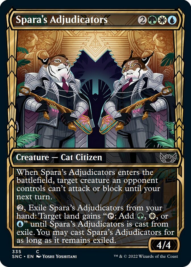 Spara's Adjudicators (Showcase Golden Age) [Streets of New Capenna] | Deep Dive Games St. Marys