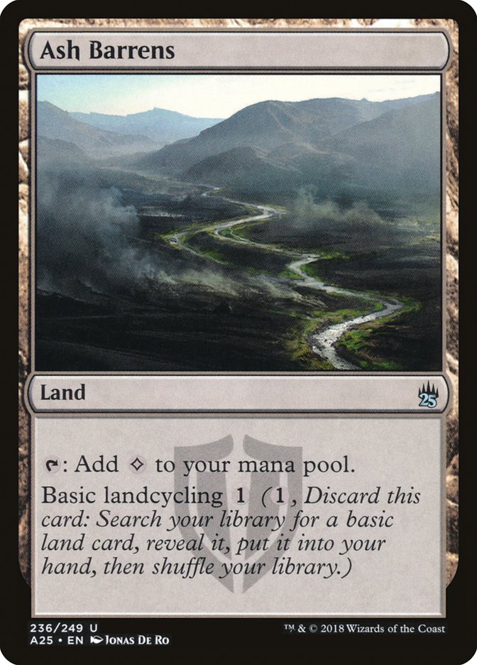 Ash Barrens [Masters 25] | Deep Dive Games St. Marys