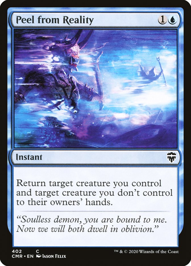 Peel from Reality [Commander Legends] | Deep Dive Games St. Marys