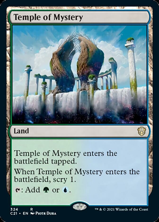 Temple of Mystery [Commander 2021] | Deep Dive Games St. Marys