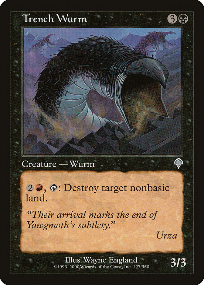 Trench Wurm [Invasion] | Deep Dive Games St. Marys