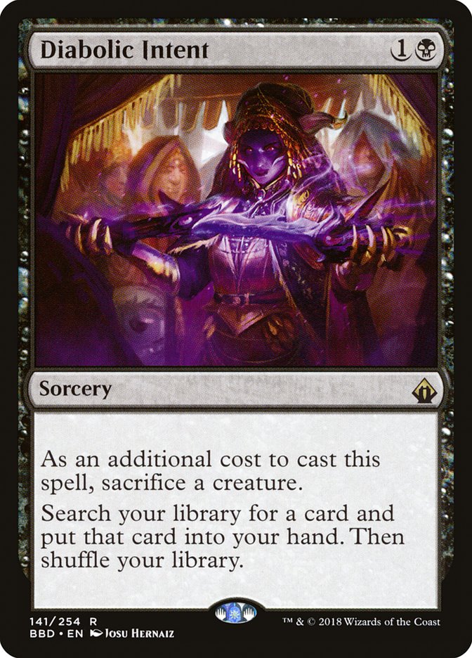 Diabolic Intent [Battlebond] | Deep Dive Games St. Marys