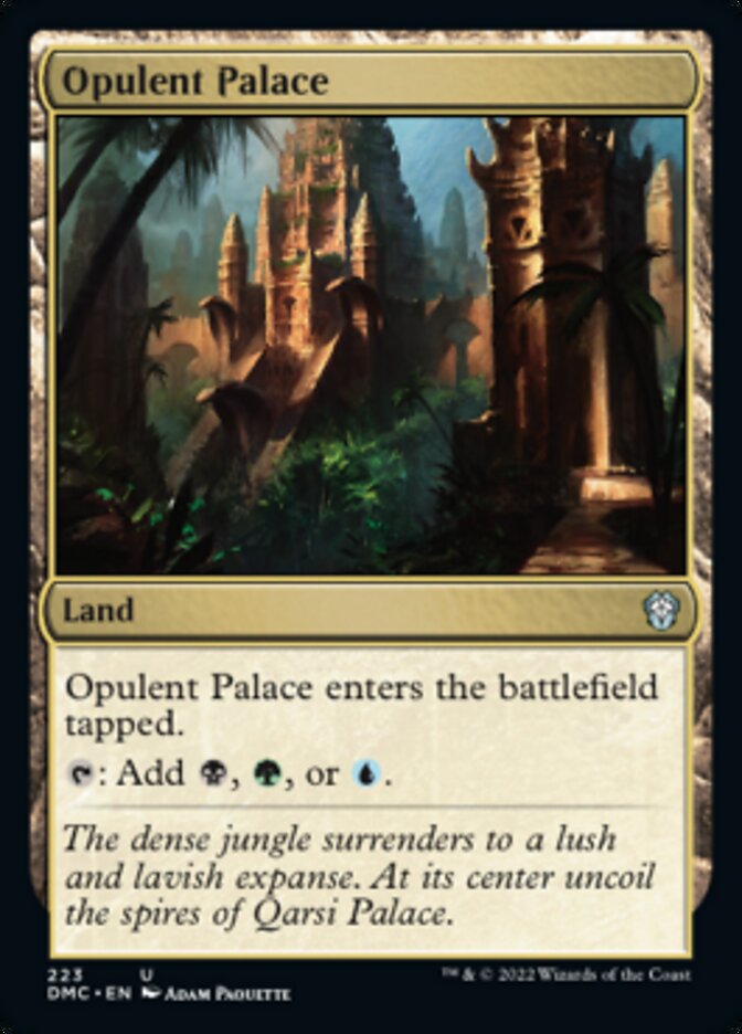 Opulent Palace [Dominaria United Commander] | Deep Dive Games St. Marys