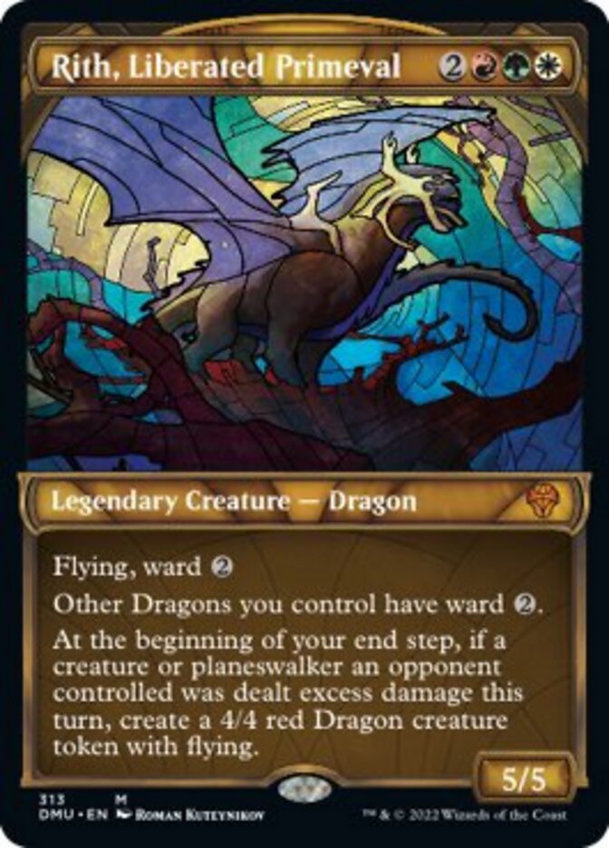 Rith, Liberated Primeval (Showcase) [Dominaria United] | Deep Dive Games St. Marys