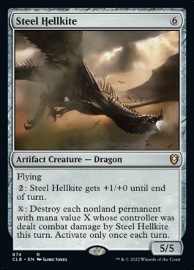 Steel Hellkite [Commander Legends: Battle for Baldur's Gate] | Deep Dive Games St. Marys
