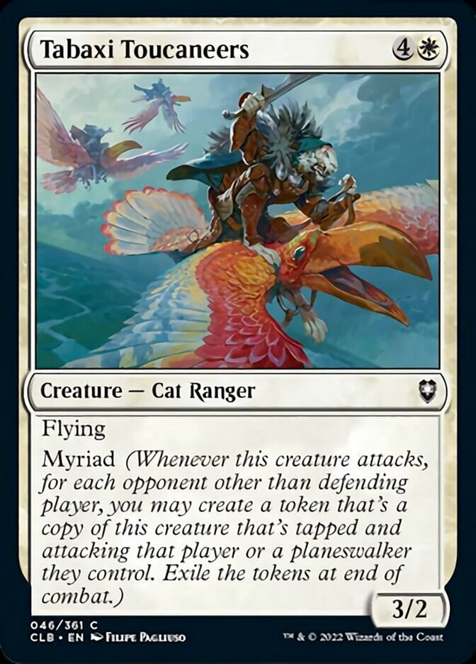 Tabaxi Toucaneers [Commander Legends: Battle for Baldur's Gate] | Deep Dive Games St. Marys