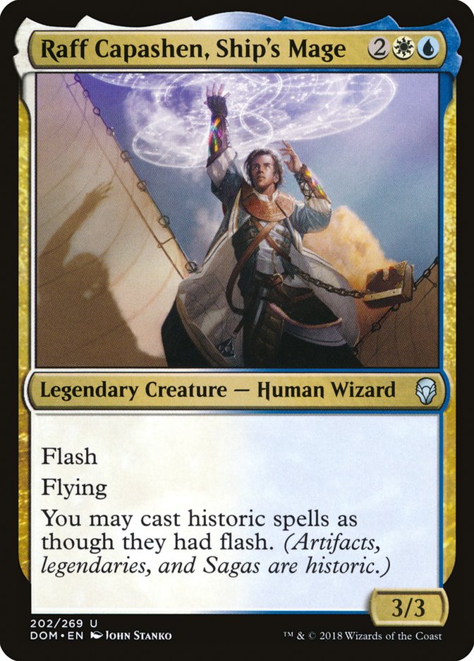 Raff Capashen, Ship's Mage [Dominaria] | Deep Dive Games St. Marys