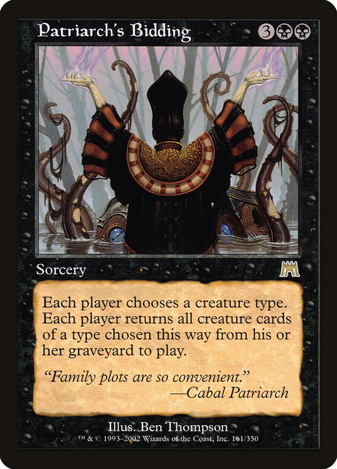 Patriarch's Bidding [Onslaught] | Deep Dive Games St. Marys