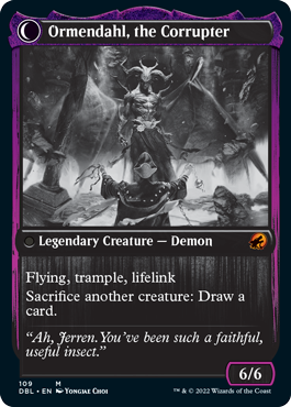 Jerren, Corrupted Bishop // Ormendahl, the Corrupted [Innistrad: Double Feature] | Deep Dive Games St. Marys