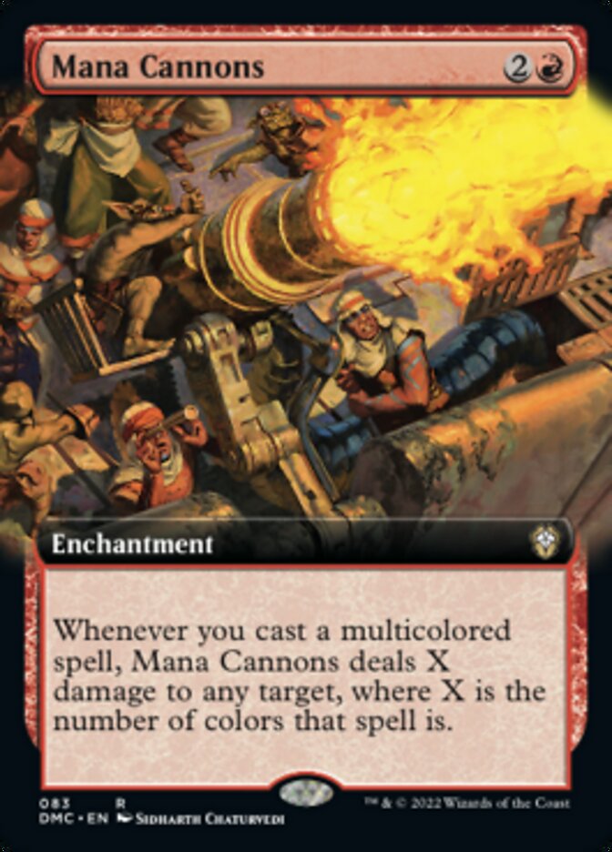 Mana Cannons (Extended Art) [Dominaria United Commander] | Deep Dive Games St. Marys